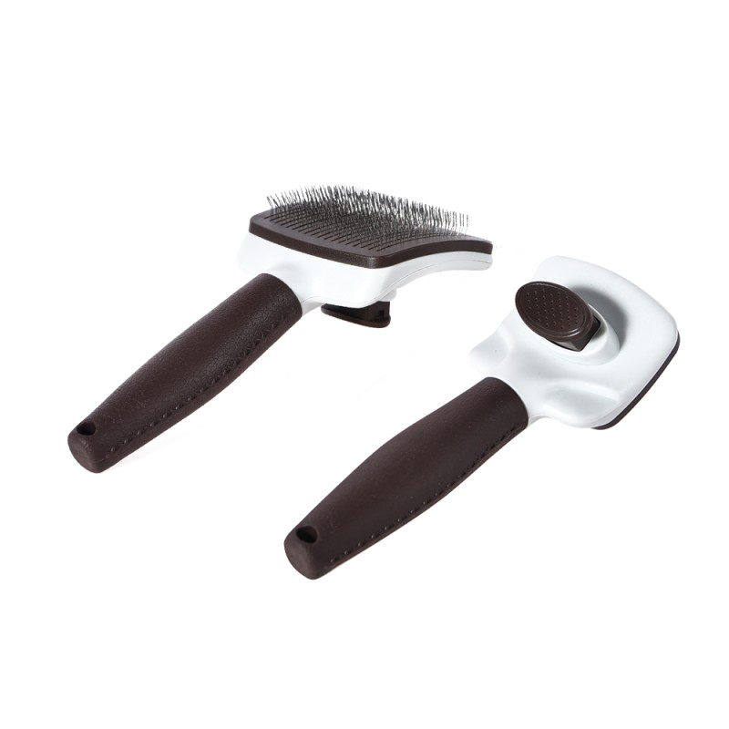 Self Cleaning Pet Brush Supplier - One Touch Design Fur Shedding