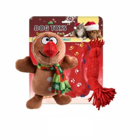 圣诞狗玩具工厂-坚固耐用存储