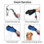 Pet Bath Glove Manufacturer - 2-In-1 Cat Dog Massage Grooming