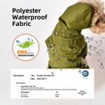 宠物雨衣供应商-定制logo认证防水豪华