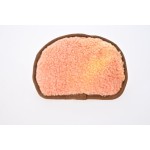 绒面狗玩具厂家-耐磨汉堡趣味咬胶