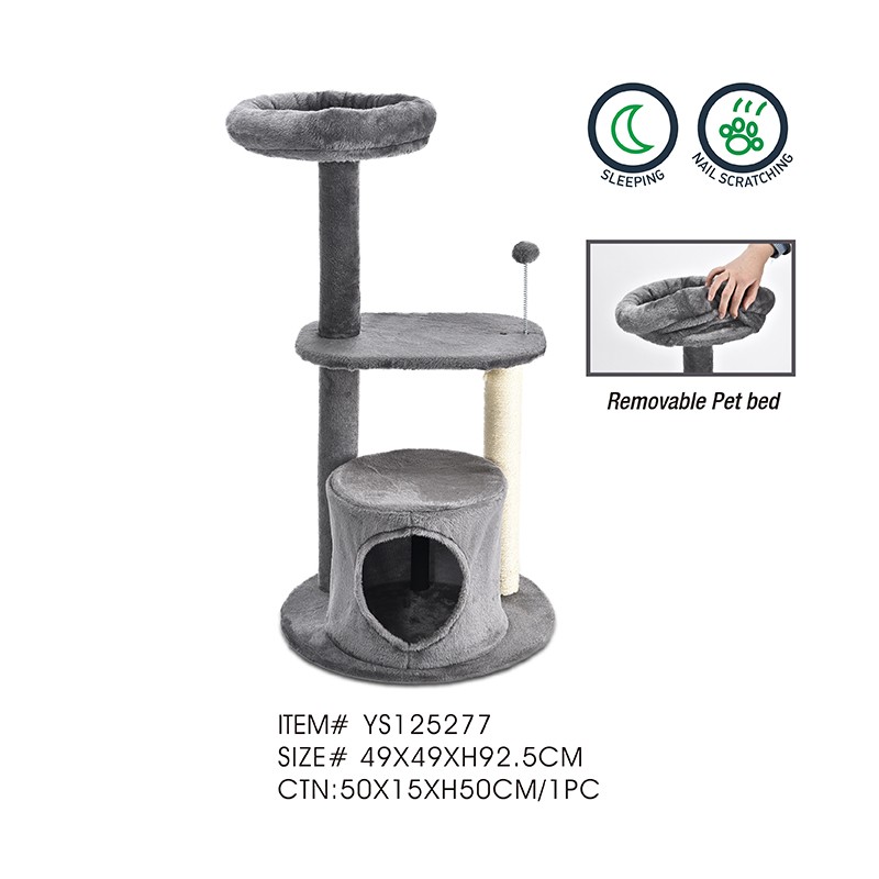 Cat Tree Supplier - Medium Dual Perches Condo Hideout