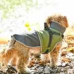 狗冬季外套工厂-绒面防水夹克柔软温暖