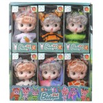 PVC Doll Set Factory - 2024 Wholesale Cartoon Cute Mini Bionic Plush Figure