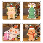 Christmas Pillow Supplier - 2023 New Arrival Snowman Elk Santa Fur Plush