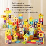 Educational Blocks Supplier - Children's Colorful DIY Stacking Puzzle Large Particles