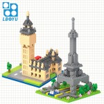 Building Blocks Model Factory - 8400-8409 World Famous Brick Kids Gift Toys