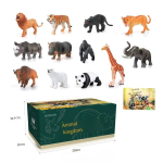 Safari Animal Toy Factory - Simulated Farm Mini Plastic Wild Animal World DIY