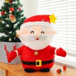 Santa Plush Toy Supplier - Weighted Christmas Decorative Dolls Customizable ODM