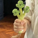 Vegetable Plush Pendant Manufacturer - Funny Coriander Realistic Backpack Keychain