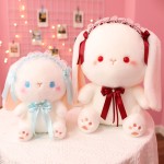 Rabbit Plush Toy Manufacturer - Cute Lolita Bed Pillow Doll for Girls Bunny