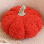 Pumpkin Plush Pillow Supplier - Wholesale 25cm Orange Halloween Soft Toys