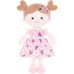 Fashion Girl Doll Manufacturer - Custom Cute Black Stuffed Doll Embroidered