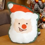 Christmas Pillow Supplier - 2023 New Arrival Snowman Elk Santa Fur Plush