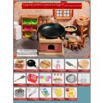 Mini Kitchen Toys Manufacturer - Home Cooking Really Boiled Wood Full Set Simulation