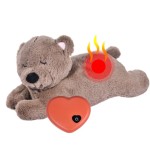 Companion Bear Toy Manufacturer - Customizable Pet Anxiety Heating Heartbeat OEM