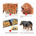 Safari Animal Toy Factory - Simulated Farm Mini Plastic Wild Animal World DIY