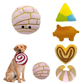 Croissant Pet Toy Manufacturer - Custom Sniffing Toy Hidden Food Bread Squeaky