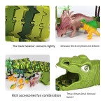 Dinosaur Scene Toy Manufacturer - Simulation DIY Plastic Electric Railway Track