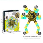 Gyro Toy Supplier - DIY Deformable Luminous Puzzle Mechanical Fingertips