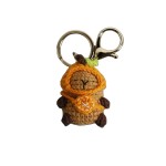 Crocheted Pendant Manufacturer - Handmade Anime Character Capibara Plush Keychain