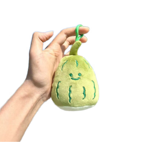 Vegetable Plush Pendant Manufacturer - Funny Coriander Realistic Backpack Keychain