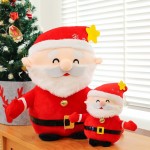 Santa Plush Toy Supplier - Weighted Christmas Decorative Dolls Customizable ODM