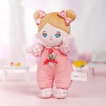 Afro Girl Plush Supplier - Custom African American Baby Girl Toy Ballet