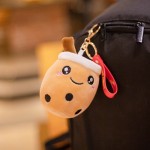 Milk Tea Plush Toy Supplier - Super Cute 10cm Cup Pendant Creative Cartoon