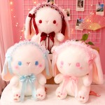 Rabbit Plush Toy Manufacturer - Cute Lolita Bed Pillow Doll for Girls Bunny