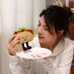 Plush Keychain Supplier - Wholesale Soft Taco Cake Doll Food Pendant Funny