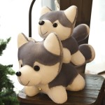 Dog Pillow Toy Factory - IN STOCK Soft Cute Animal Huskie Stuffed Kawaii