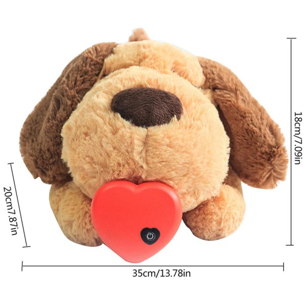 Companion Bear Toy Manufacturer - Customizable Pet Anxiety Heating Heartbeat OEM