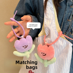 Tulip Keychain Manufacturer - 1Pcs Cute Cartoon Plush Toy Backpack Decoration