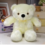 Teddy Bear Manufacturer - 2024 New Year 30cm Colorful LED Stuffed Animal