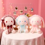 Rabbit Plush Toy Manufacturer - Cute Lolita Bed Pillow Doll for Girls Bunny