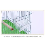 Bird Cage Supplier - Portable Pink Canary Elegant Small Classic Style Pet Cage