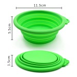 Travel Pet Bowl Manufacturer - Colorful Eco-Friendly Silicone Easy-Folding Collapsible