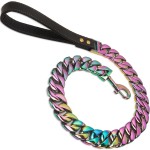 Pet Collar Supplier - New Luxury Gold Choke Necklace Fashion Collar Leash