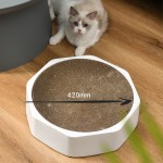 Cat Scratching Pad Supplier - New Design Octagonal Eco-Friendly Paper Corrugated