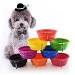 Silicone Pet Bowl Supplier - Colorful Eco-Friendly Easy Folding Collapsible Design