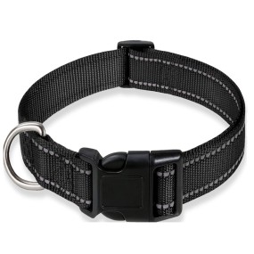 Pet Collars Supplier - Adjustable Nylon Classic Solid Colors Reflective Personalized