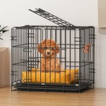 Stainless Steel Pet Cage Factory - High Quality Dog Cat Cage New Arrival Folding