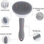 Pet Grooming Brush Factory - High Quality TPR Steel Hair Remover Comb Eco-Friendly