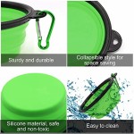 Collapsible Pet Bowl Supplier - New Portable Silicone Candy Color Food Water