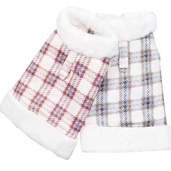 Pet Clothes Supplier - New Arrival Luxury Small Medium Winter Coat Fashion Print