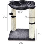 Cat Climbing Tree Supplier - Hot Sale Wood Sisal Scratching Posts Hammock Bed