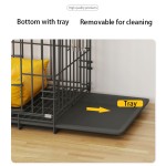 Stainless Steel Pet Cage Factory - High Quality Dog Cat Cage New Arrival Folding