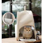 Pet Carrier Backpack Supplier - New Arrival Luxury Soft Leather Outdoor Walking