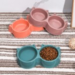 Pet Bowls & Feeders Supplier - 2022 Hot Selling Plastic Two Bowls Cat Dog Premium